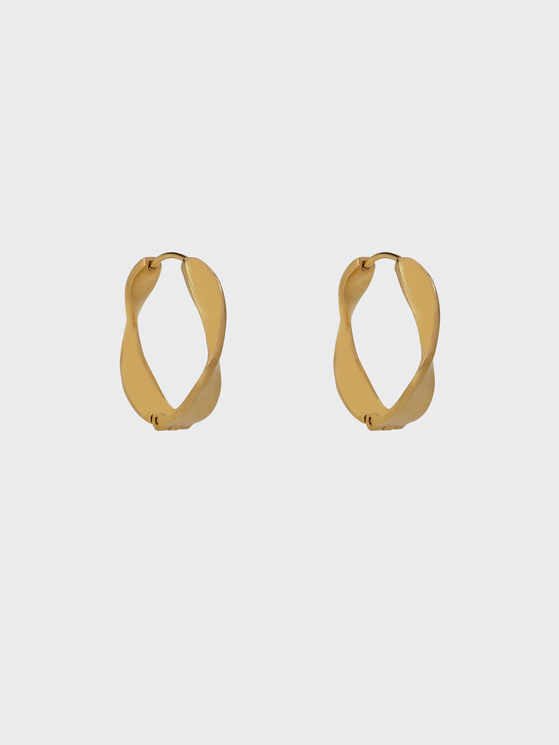 Celine twisted hoop earrings store