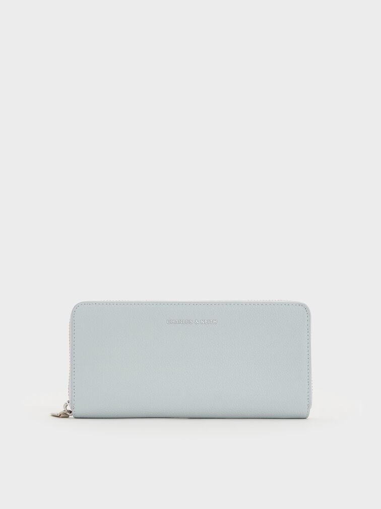 Dulcie Zip-Around Long Wallet, Sea Salt Blue, hi-res