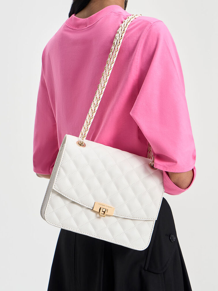 Gabine Saddle Bag - pink - ShopperBoard