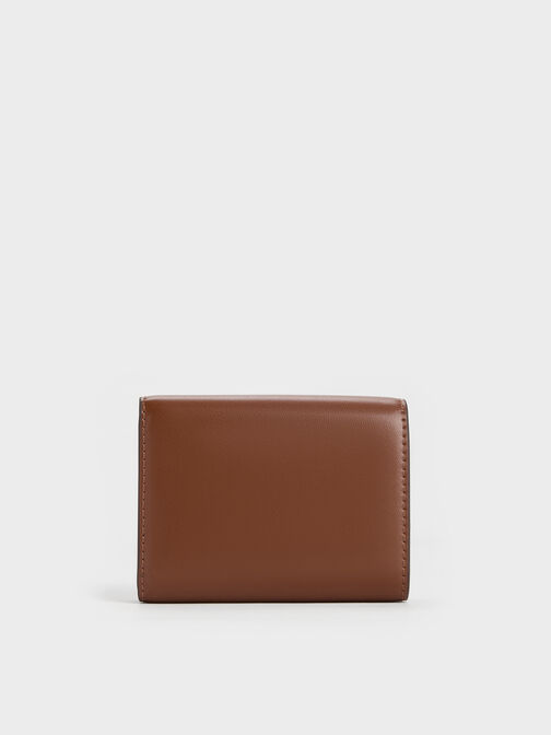 Enola Canvas Small Wallet, Chocolate, hi-res