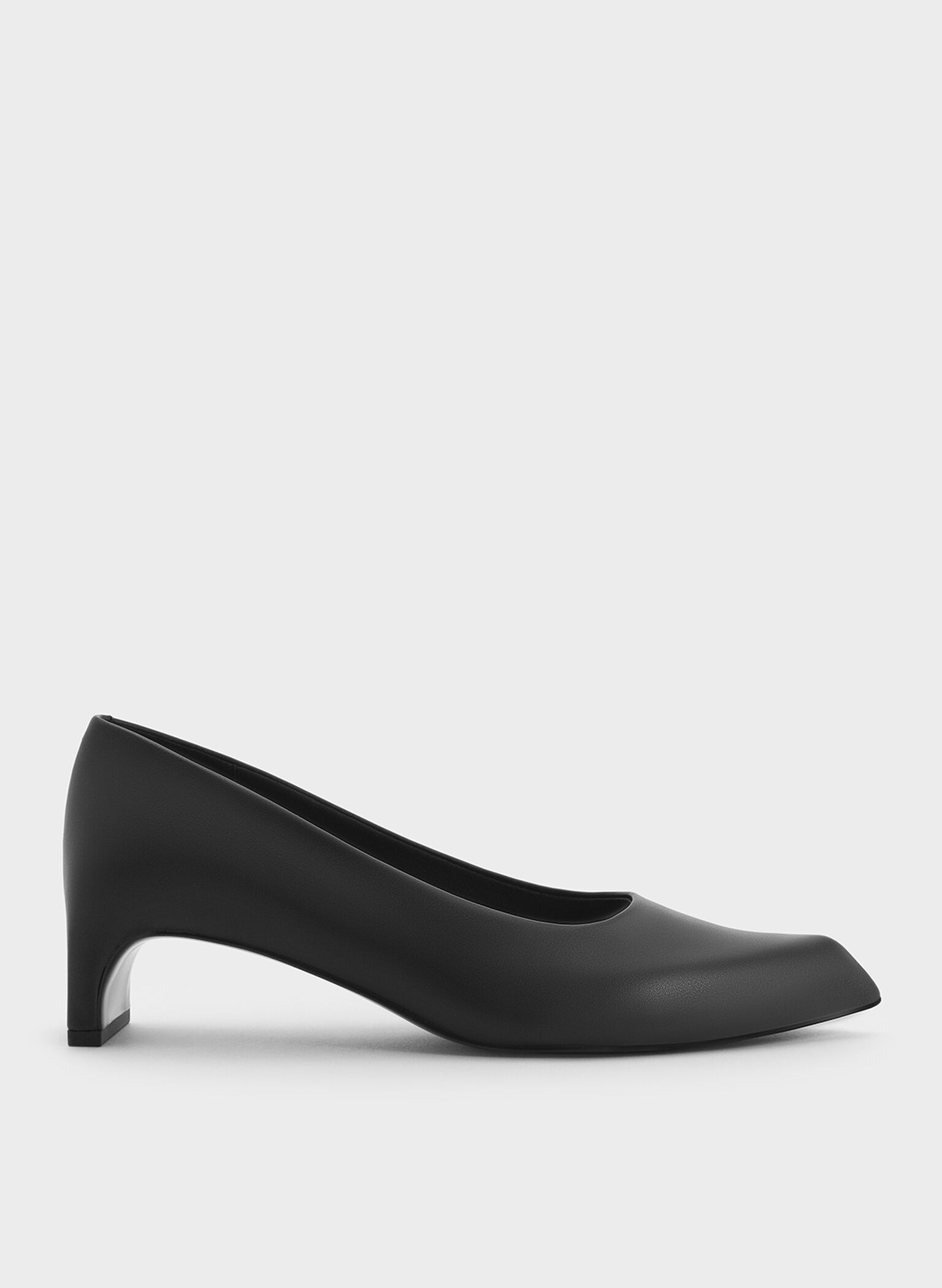 Tacones de punta Lorde con tac�n fino, Negro, hi-res