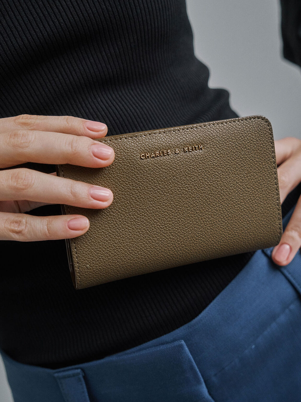Classic Mini Wallet, Khaki, hi-res