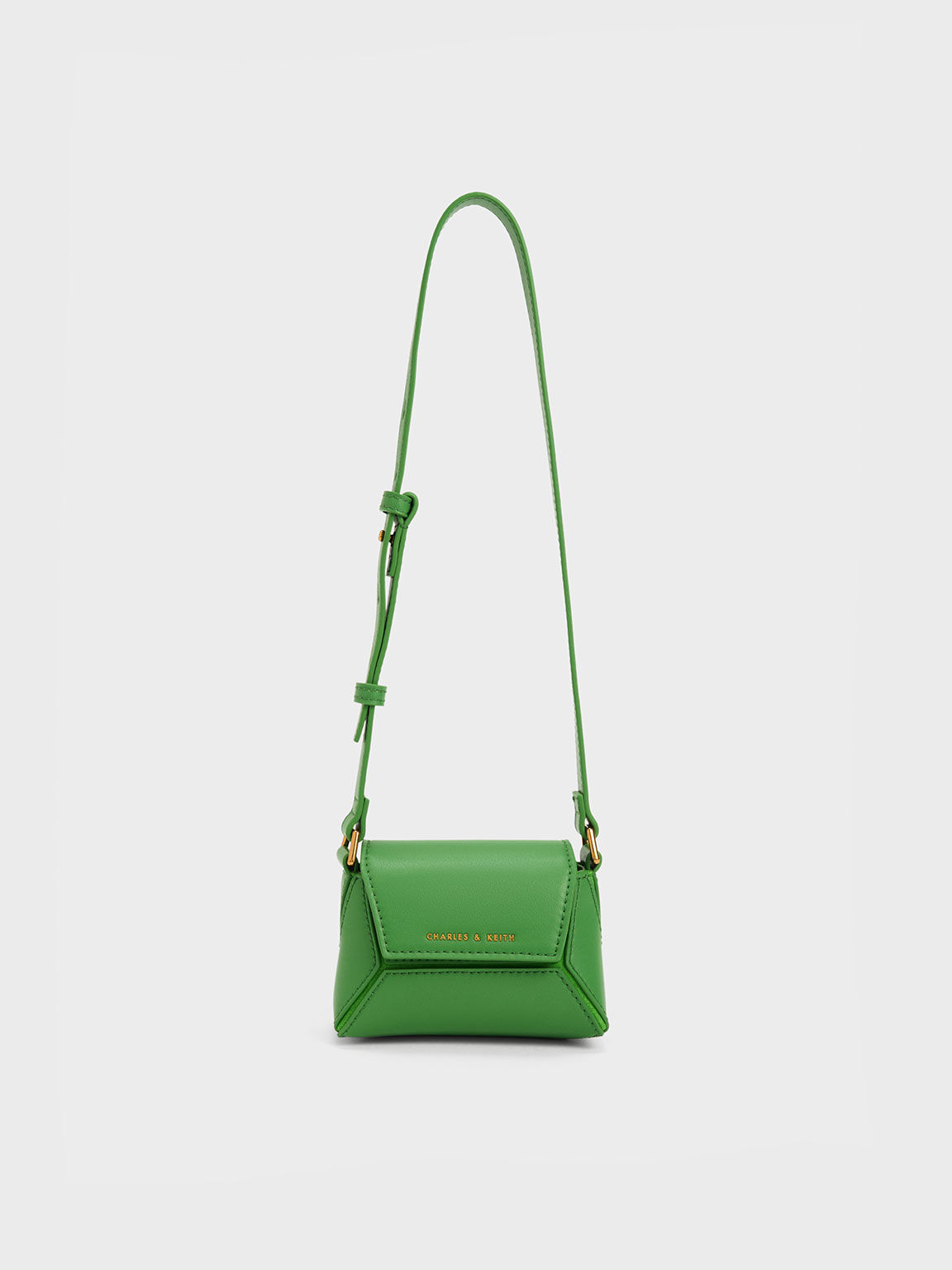 Nasrin Geometric Mini Bag, Green, hi-res