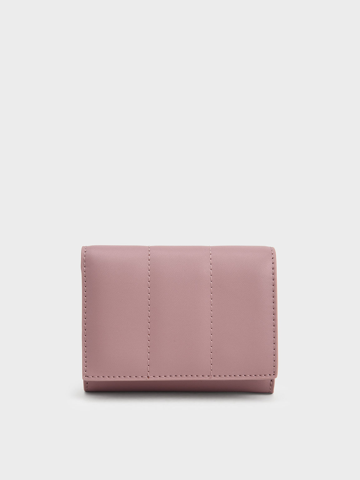 Aralia Chain Handle Short Wallet, Mauve, hi-res