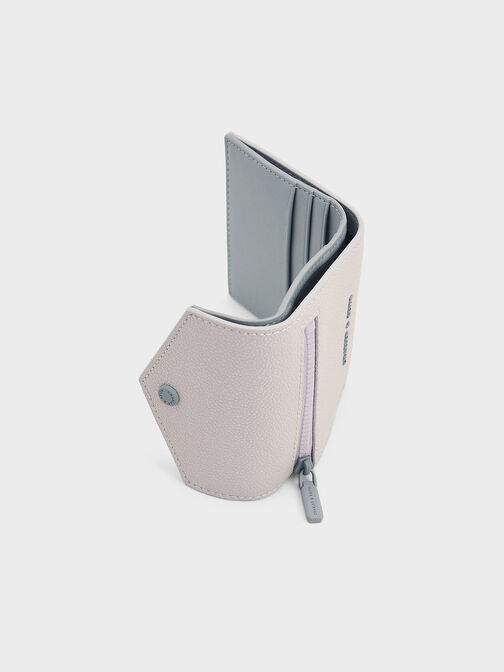 Marlowe Short Envelope Wallet, Pearl, hi-res