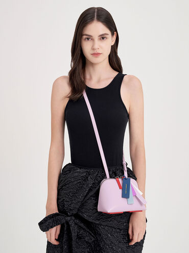 Carey Crossbody Bag, Lilac, hi-res