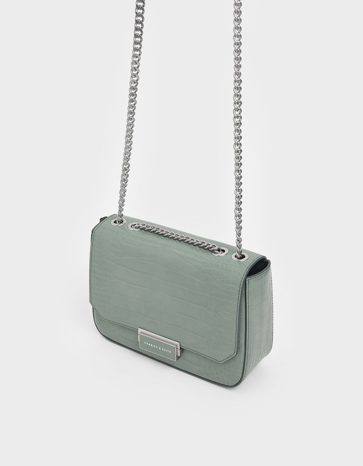 charles and keith structured crossbody bag