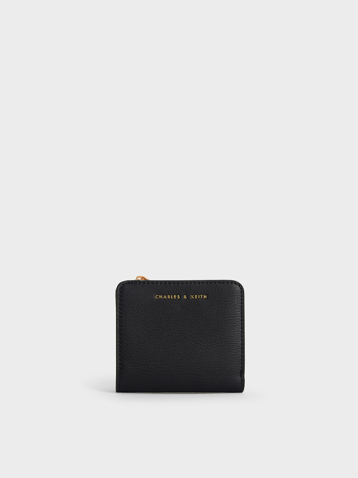 Black Zip Around Card Holder CHARLES KEITH US