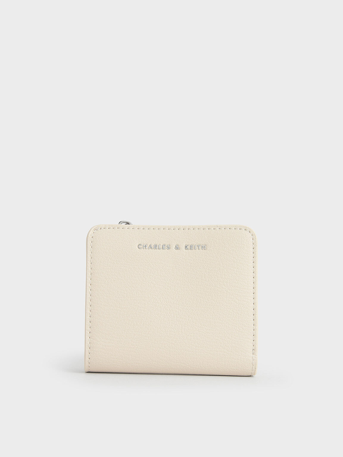 Zip Around Card Holder, Cream, hi-res