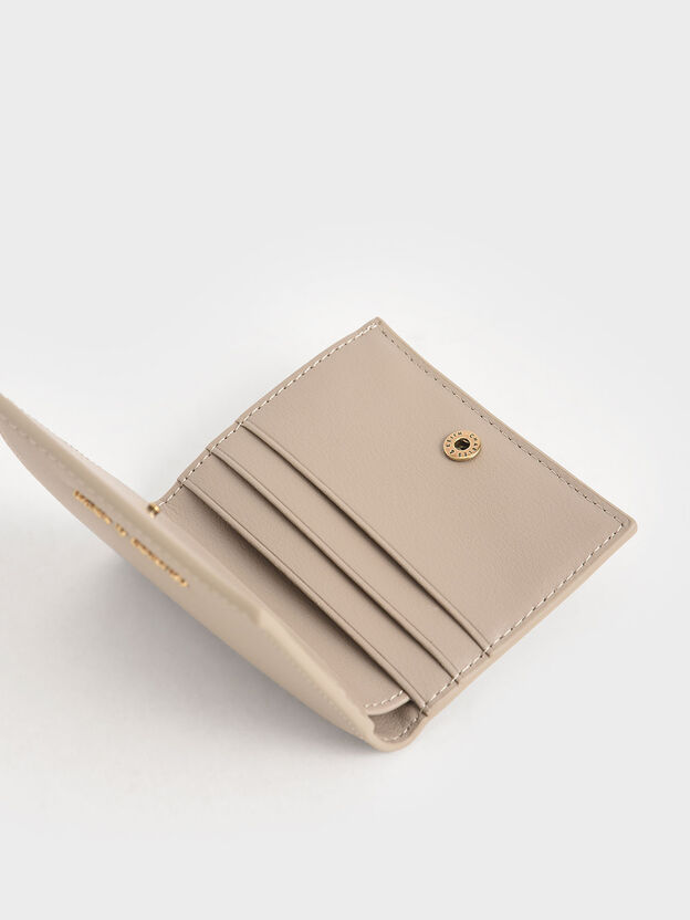 Porte-monnaie &agrave; deux volets, Sable, hi-res