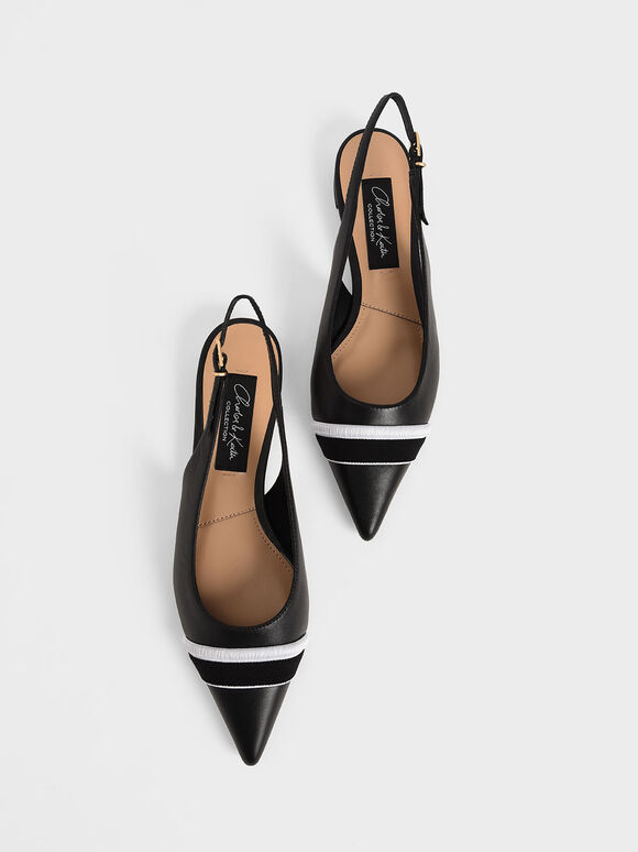 charles and keith slingback flats