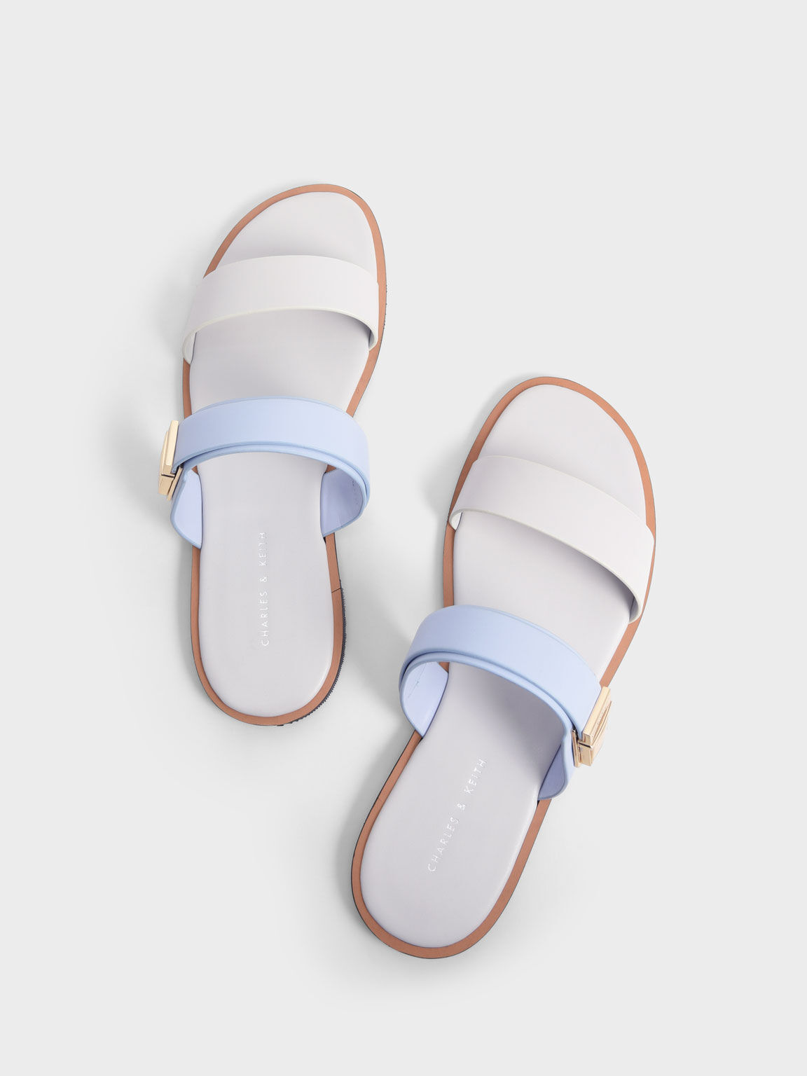Light sale blue sandals