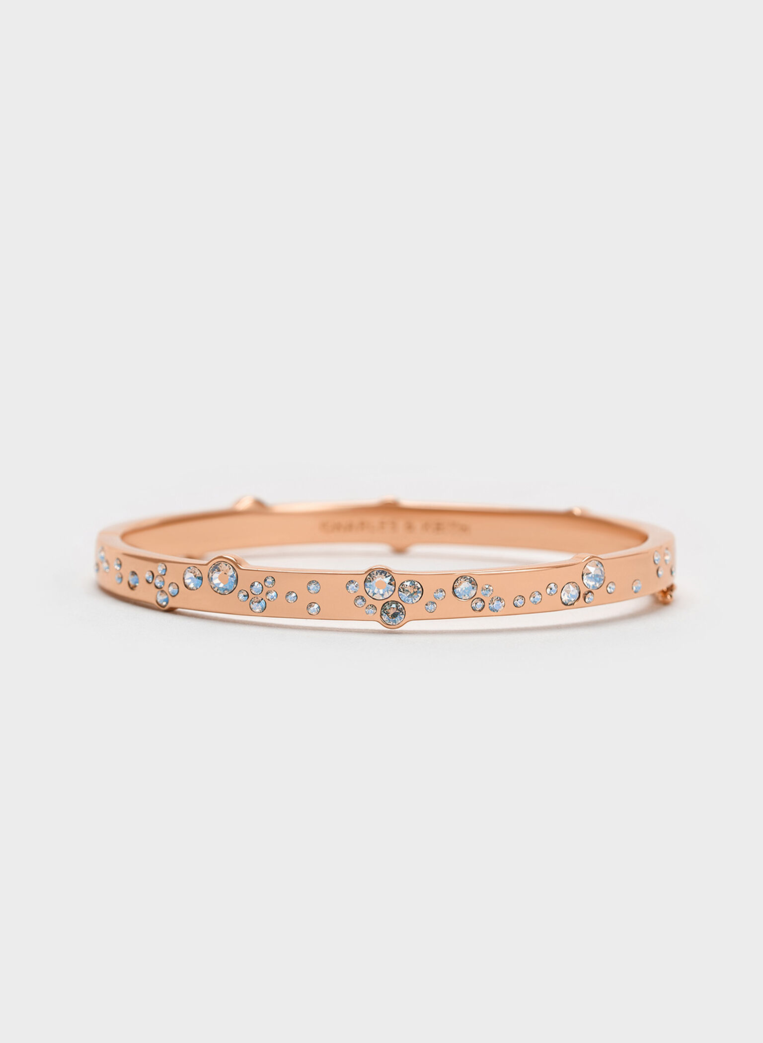 Reverie Crystal Bangle, Rose Gold, hi-res