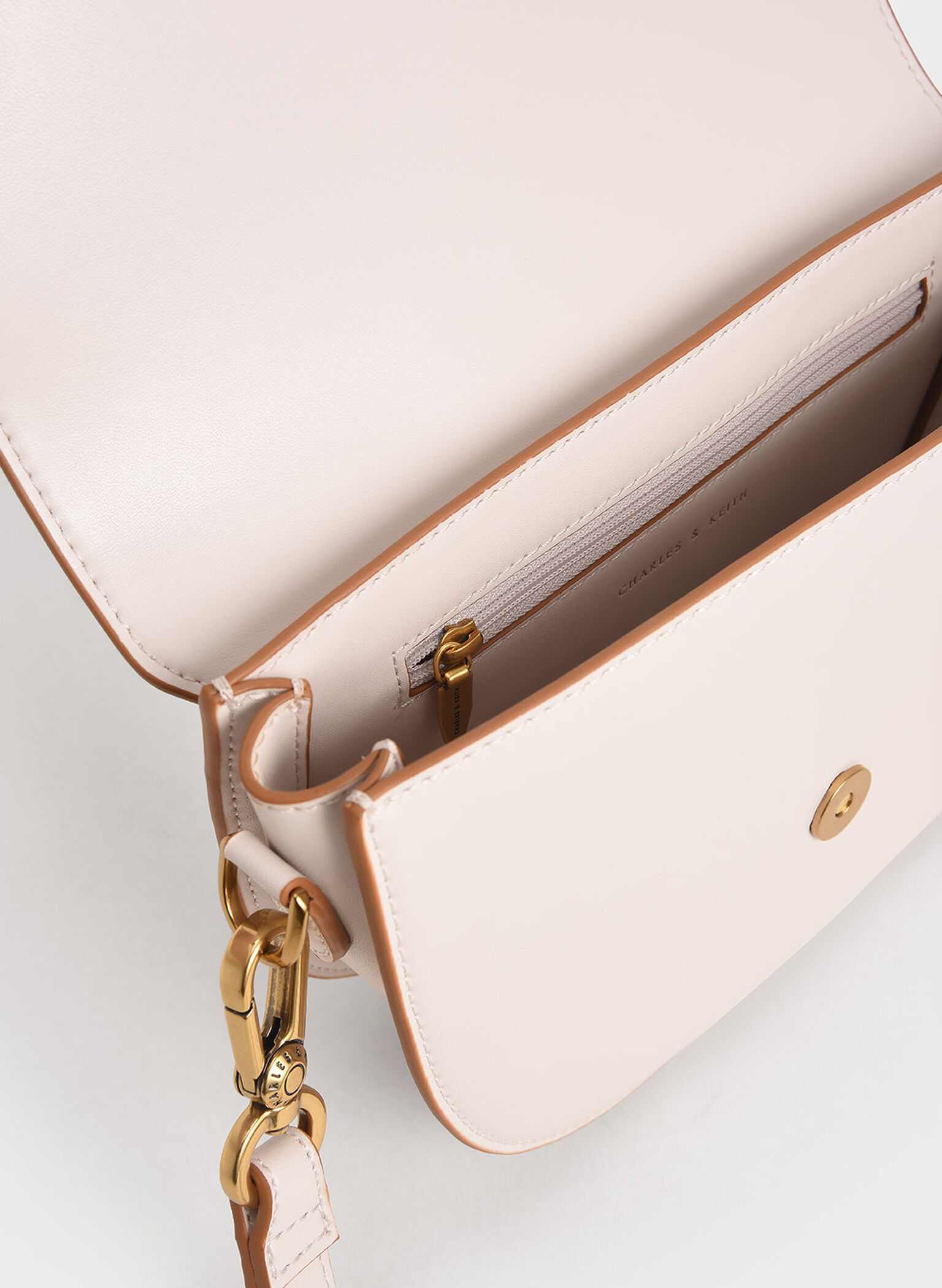 Gabine Saddle Bag, Pink, hi-res