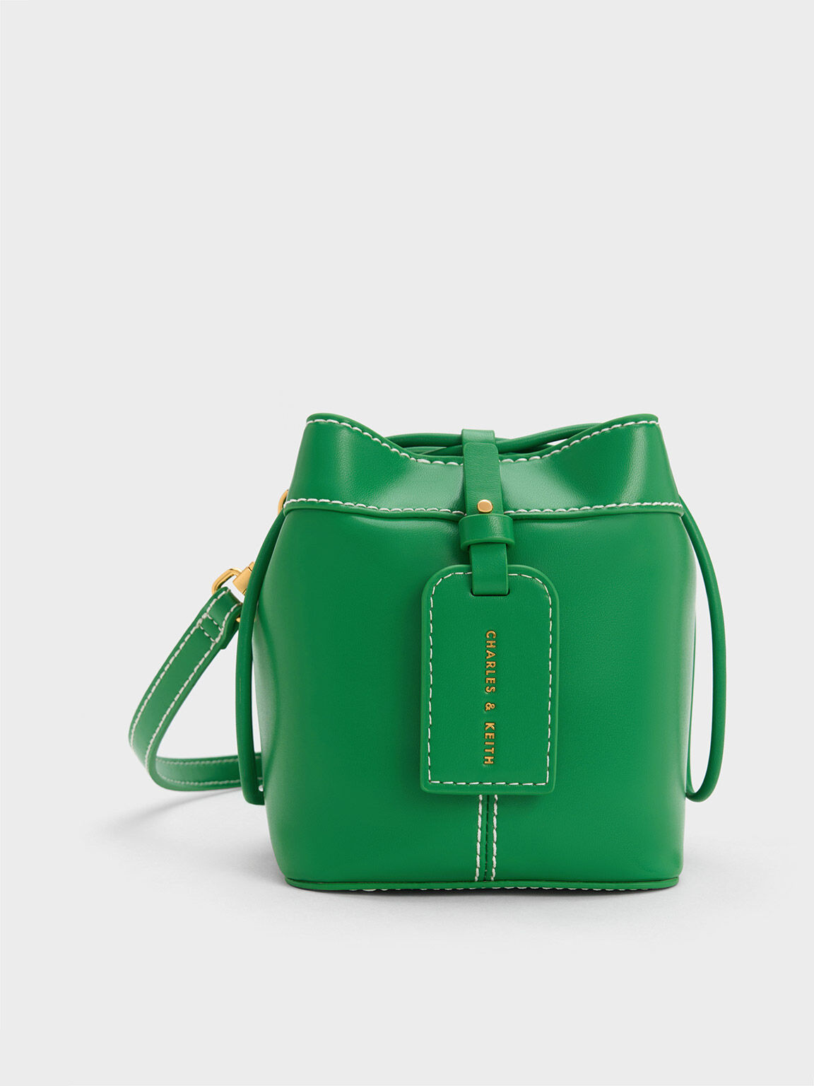 Green Cordele Bucket Bag CHARLES KEITH AU