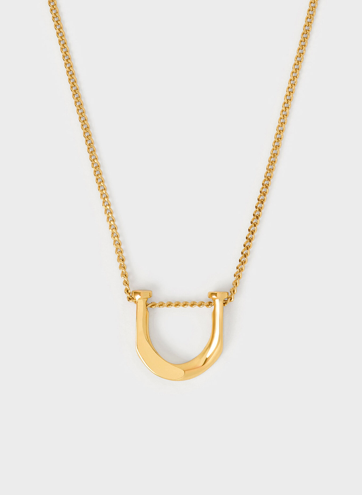 Gabine Necklace, Gold, hi-res
