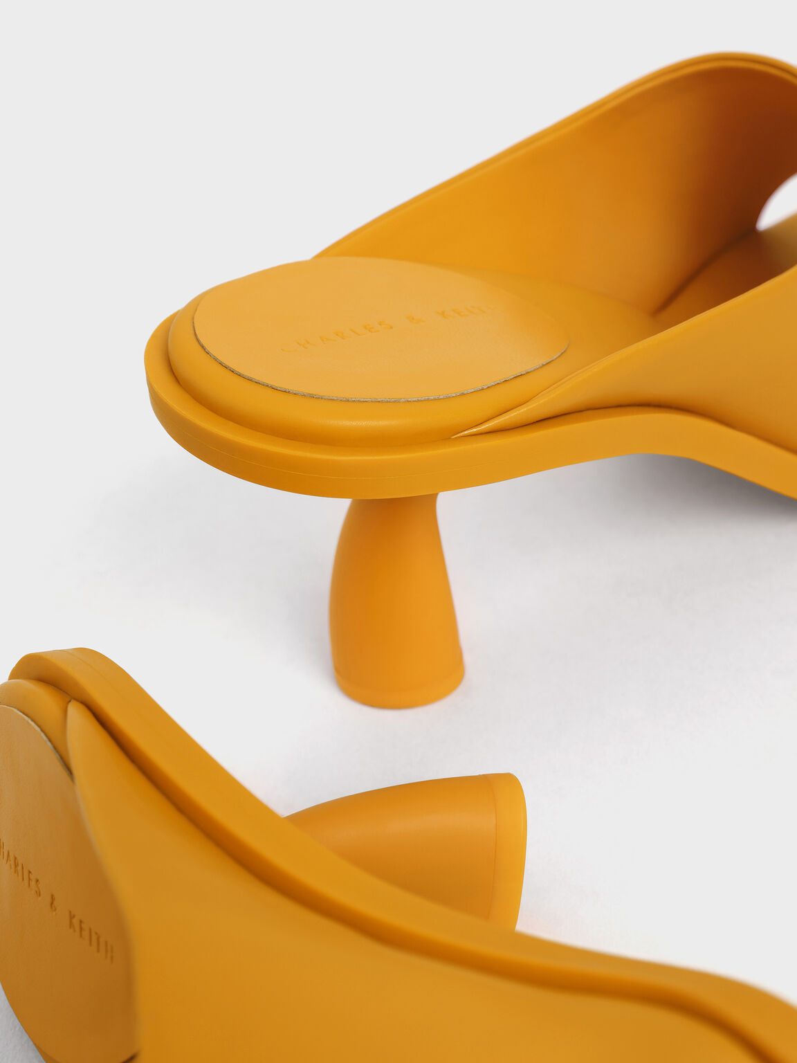 Alma Thong Mules, Orange, hi-res