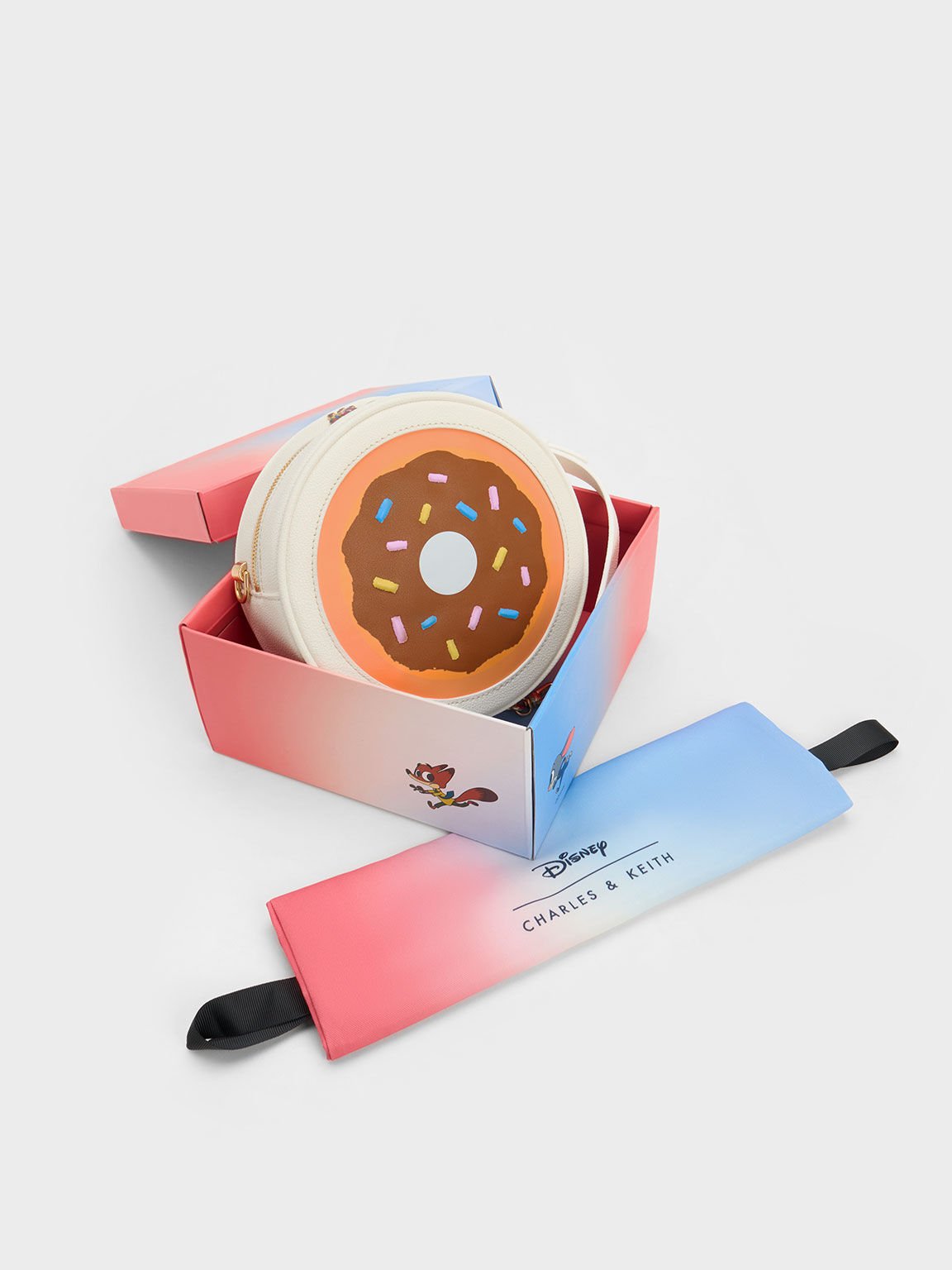 Zootopia Donut Round Backpack, Cream, hi-res