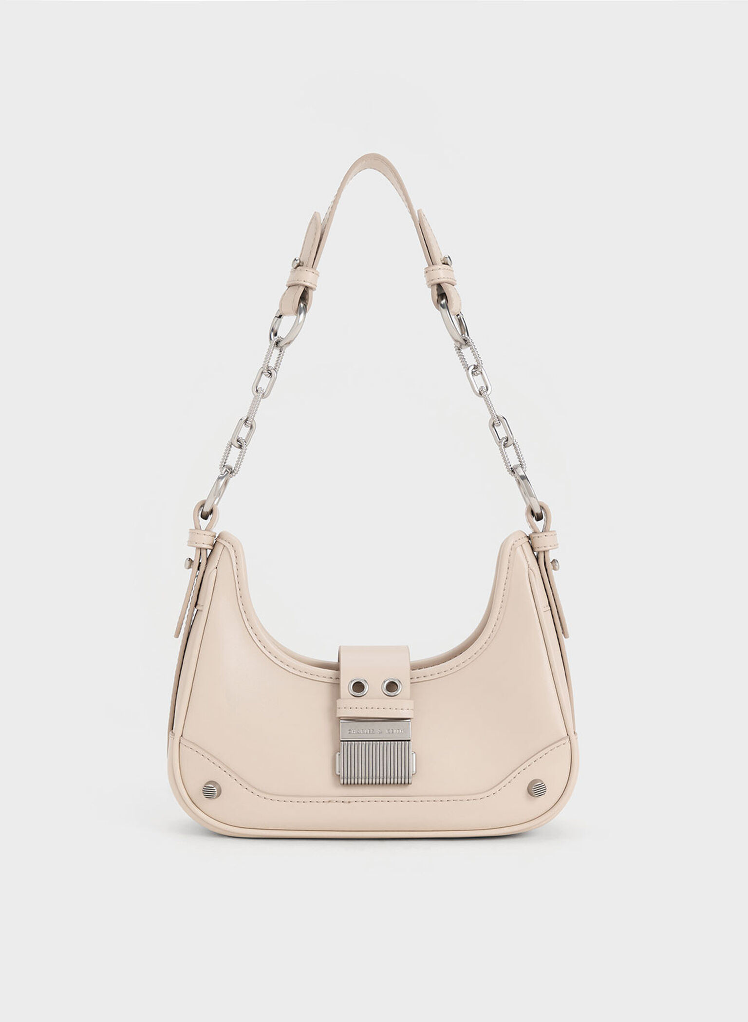 Winslet Belted Hobo Bag, Oat, hi-res
