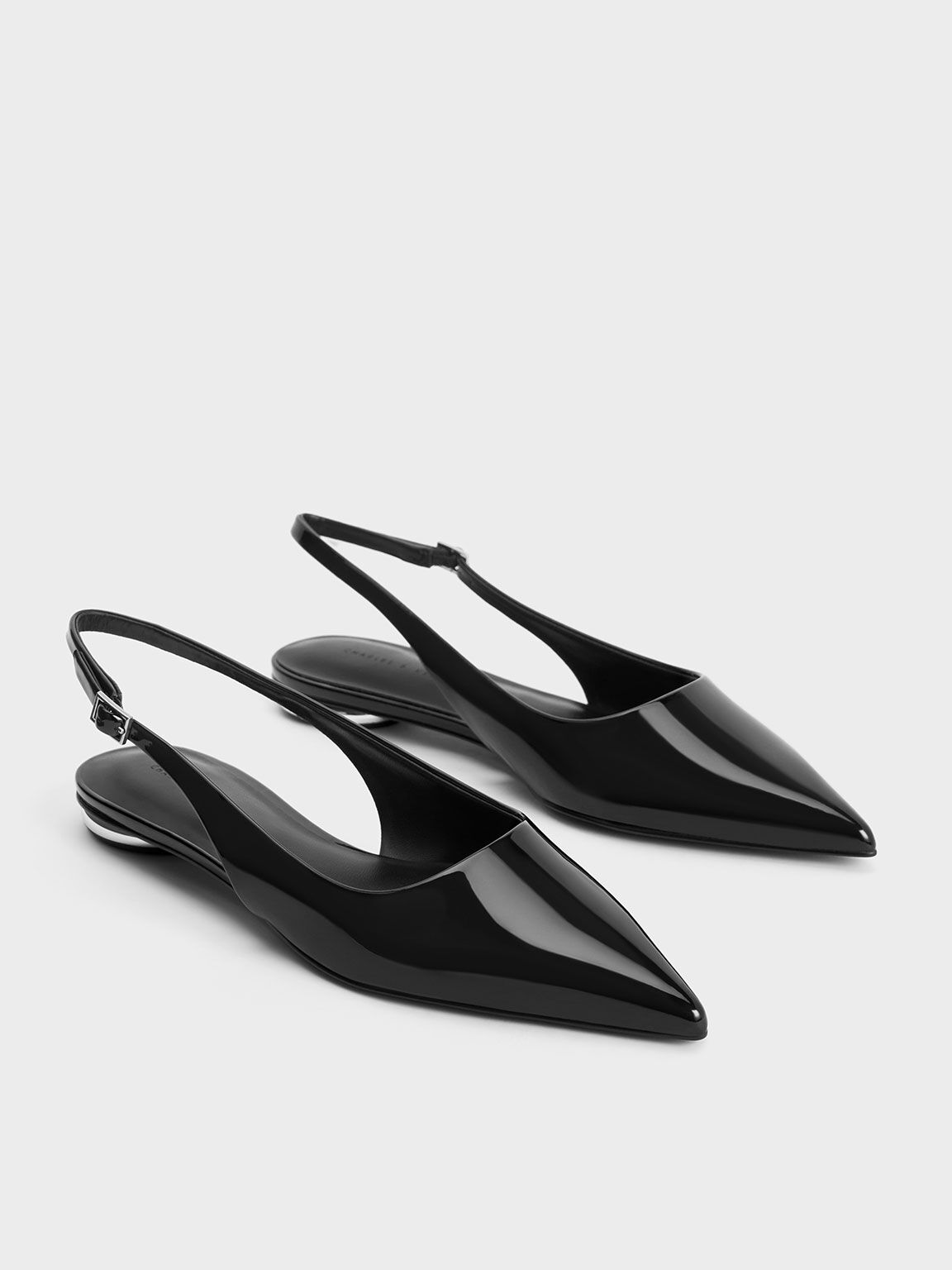 All black slingback new arrivals city flats