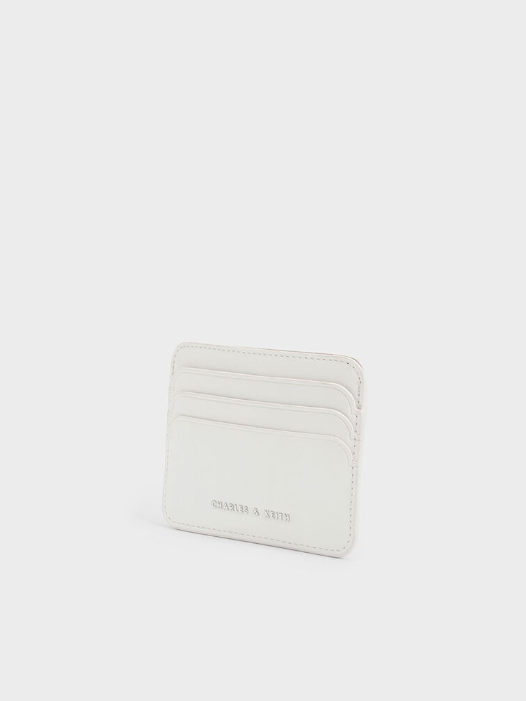 Multi-Slot Card Holder, White, hi-res