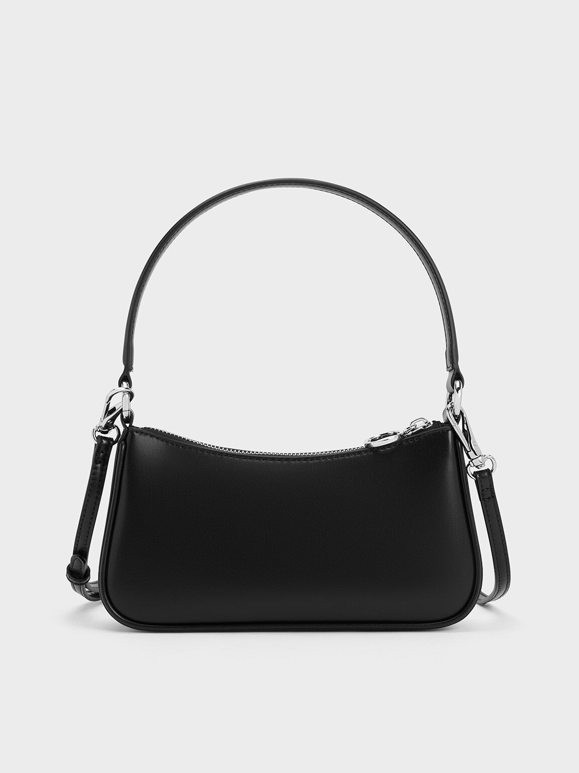 Charles and keith black shoulder bag shop