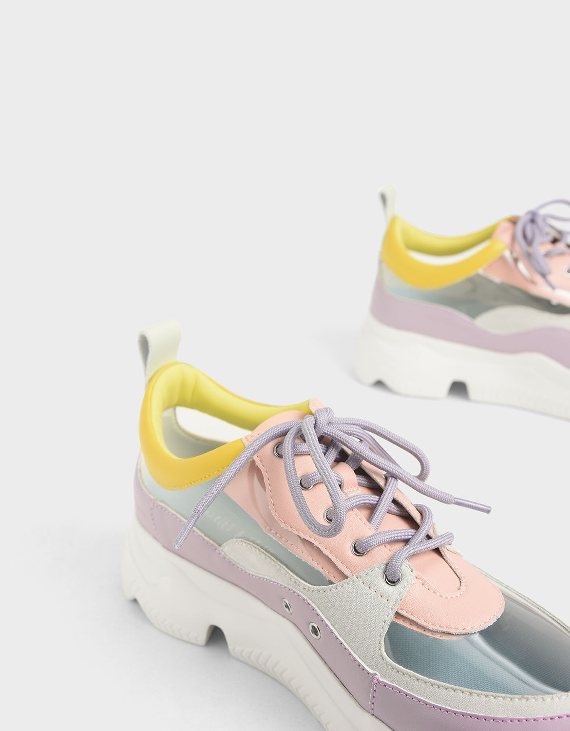 chunky slip on sneakers