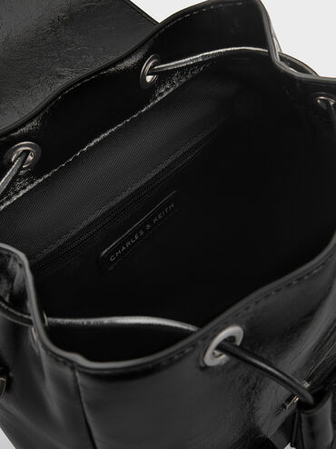 Mochila de lona Bryna, Noir, hi-res