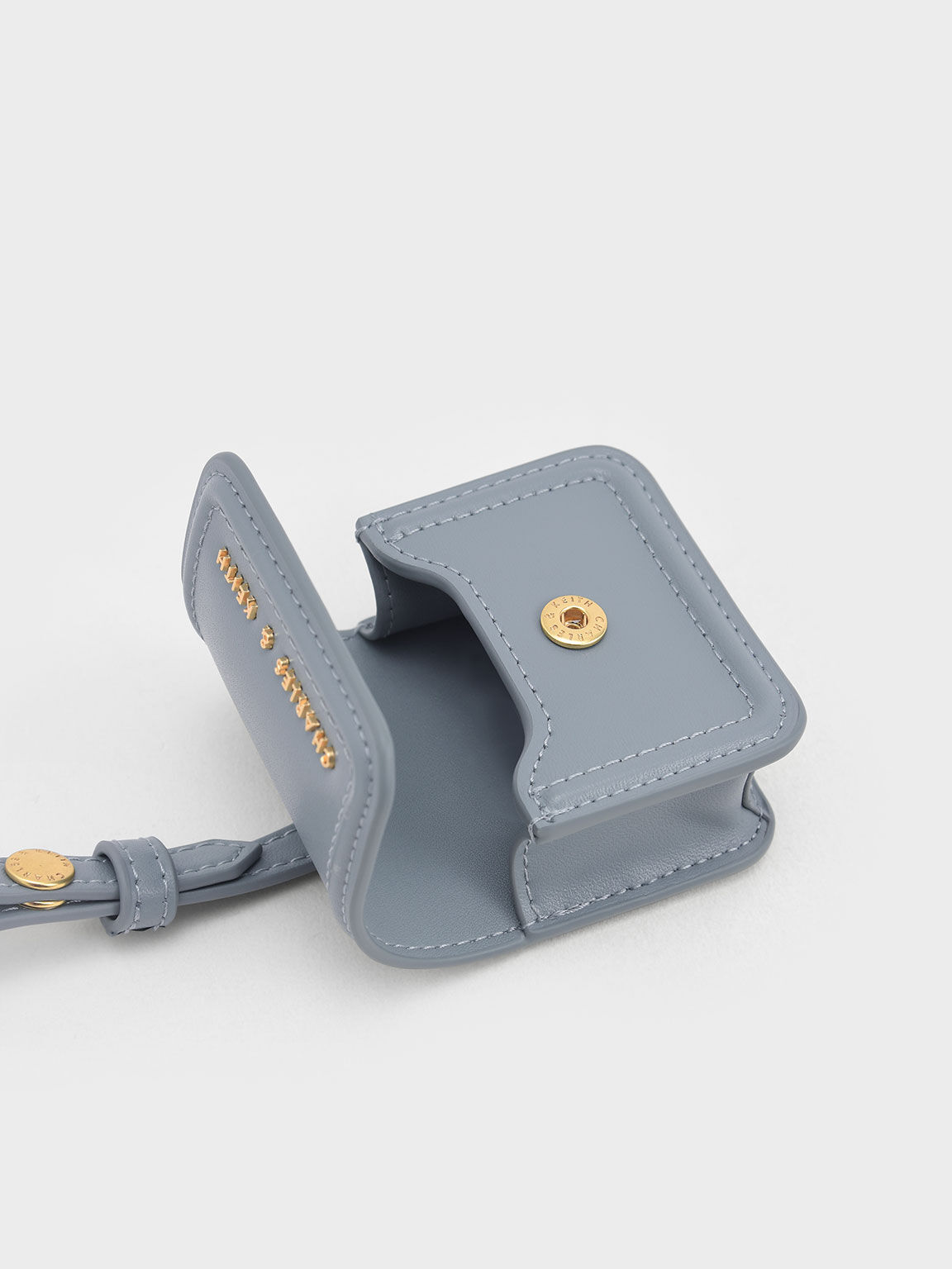 Wristlet AirPods Case, Steel Blue, hi-res