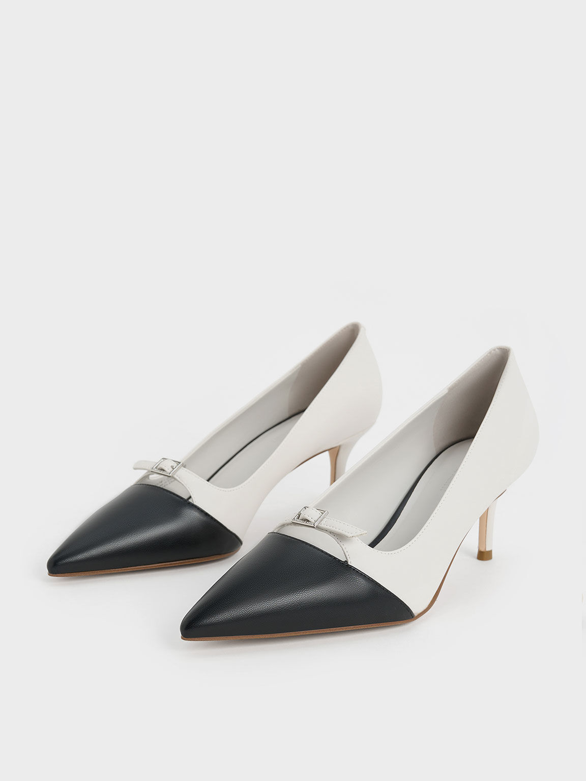 White Pumps Court Shoes Shop Online CHARLES KEITH SG