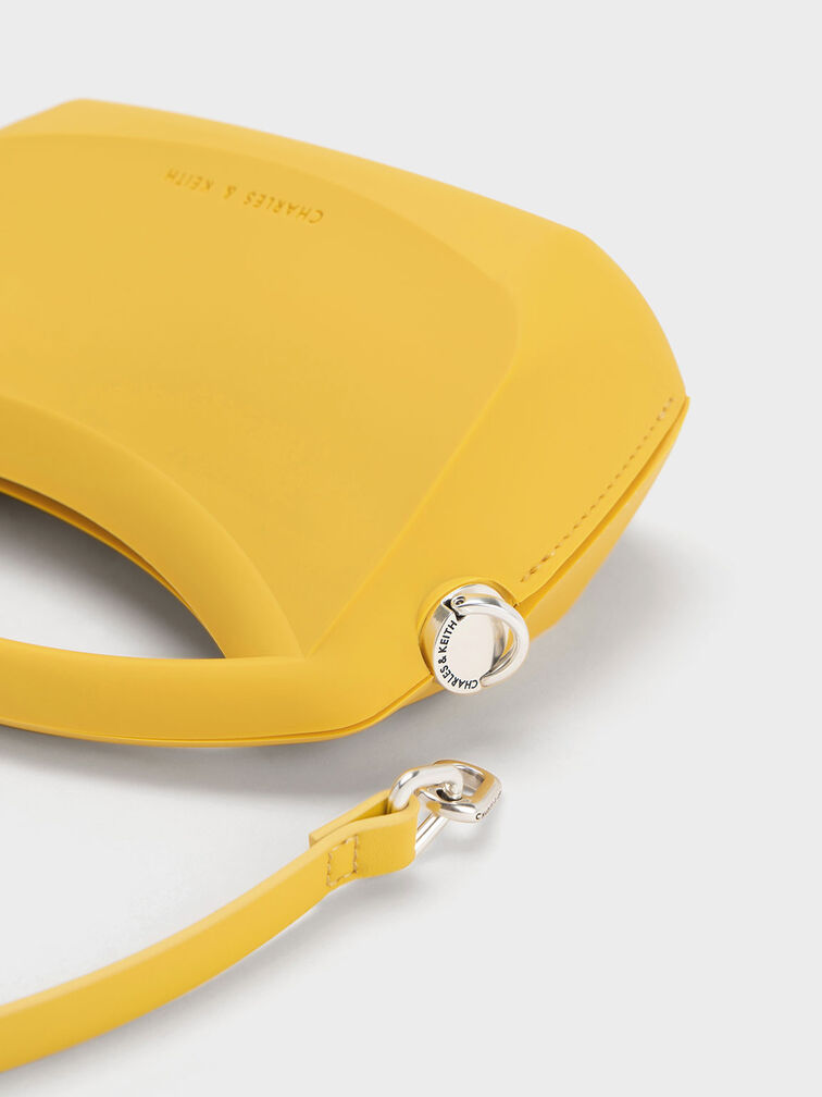 Cocoon Top Handle Bag, Yellow, hi-res