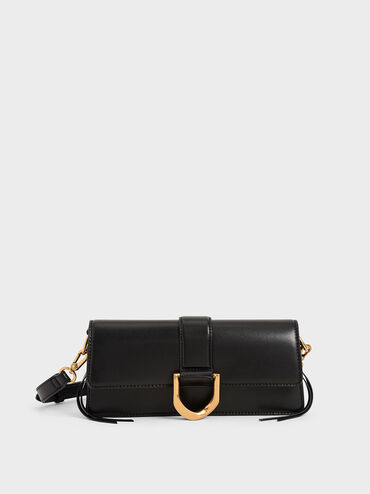 Gabine Shoulder Bag, Black, hi-res