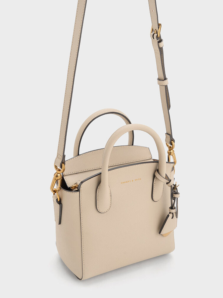 Trapeze Tote Bag, Ivory, hi-res