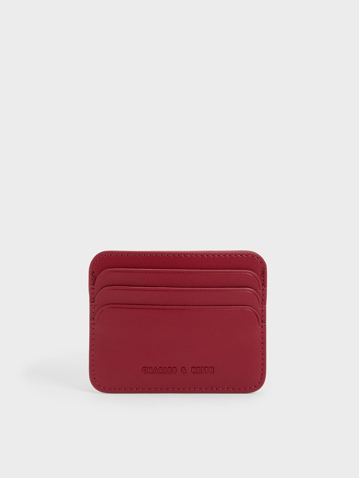 Multi-Slot Cardholder, Red, hi-res