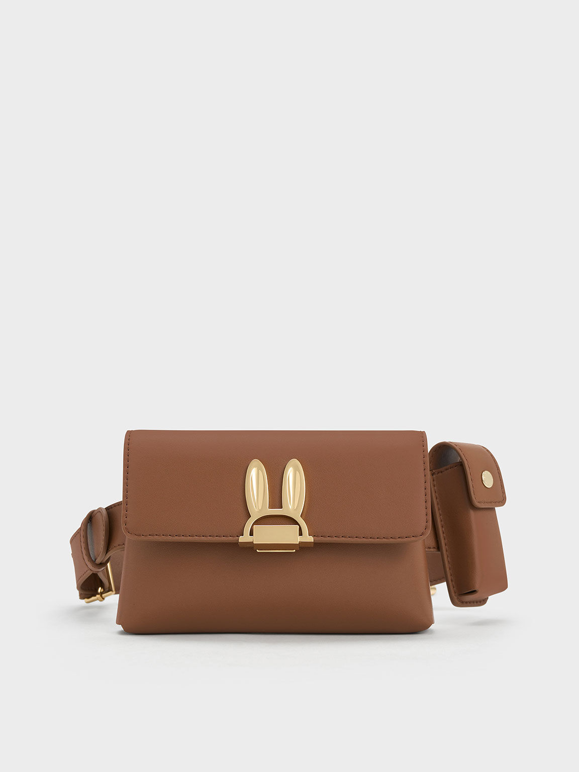 Judy Hopps Belted Pouch, Brown, hi-res
