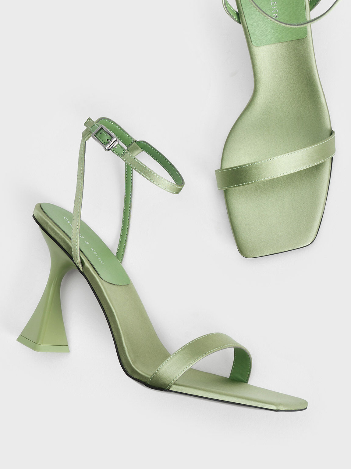 Green Recycled Polyester Ankle Strap 