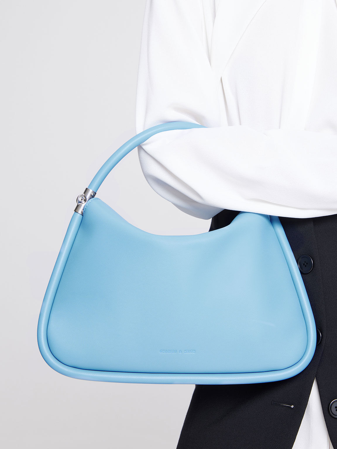 Lara Hobo Bag, Blue, hi-res