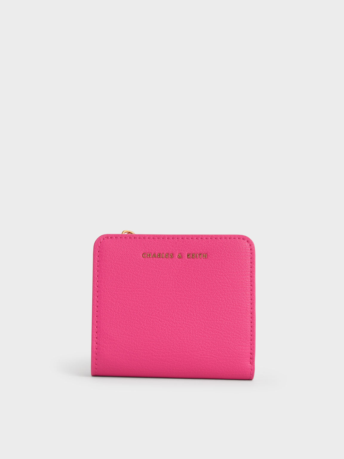 Pink Braided Strap Card Holder - CHARLES & KEITH International