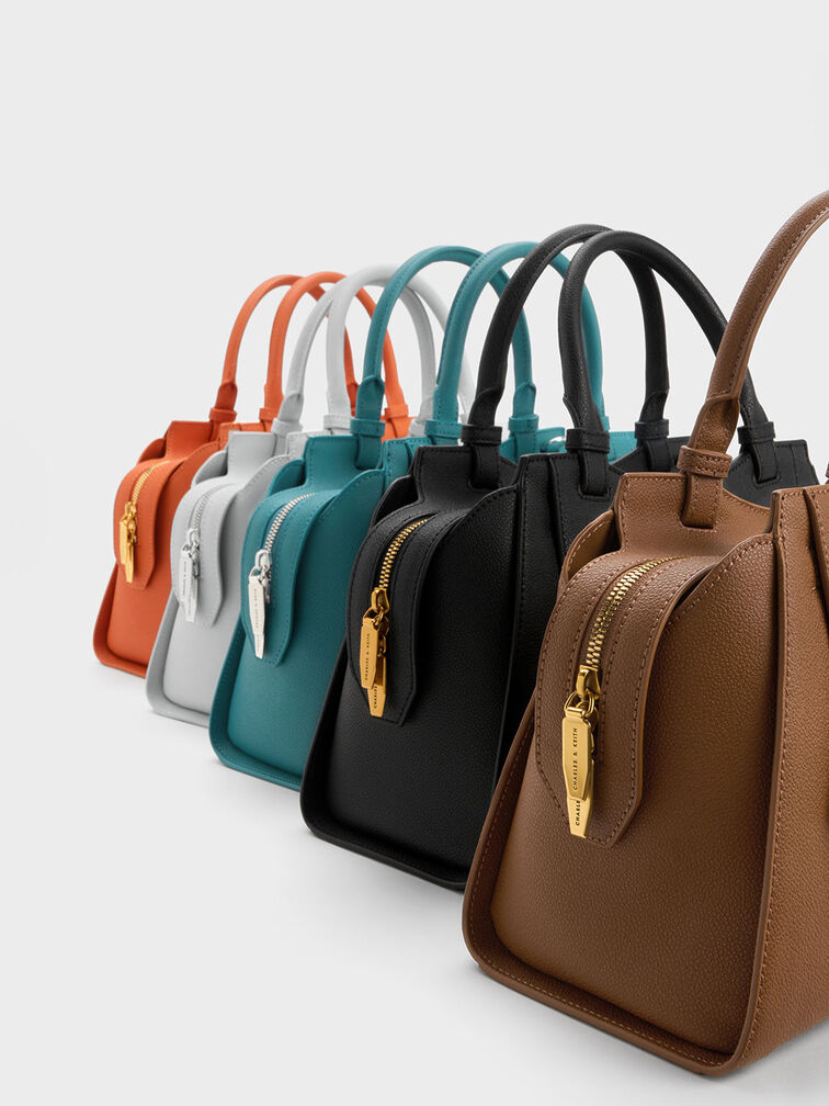 Avis Trapeze Tote Bag, Black, hi-res