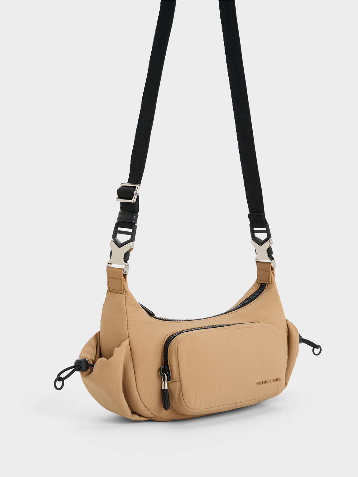 Camel shoulder bag sale