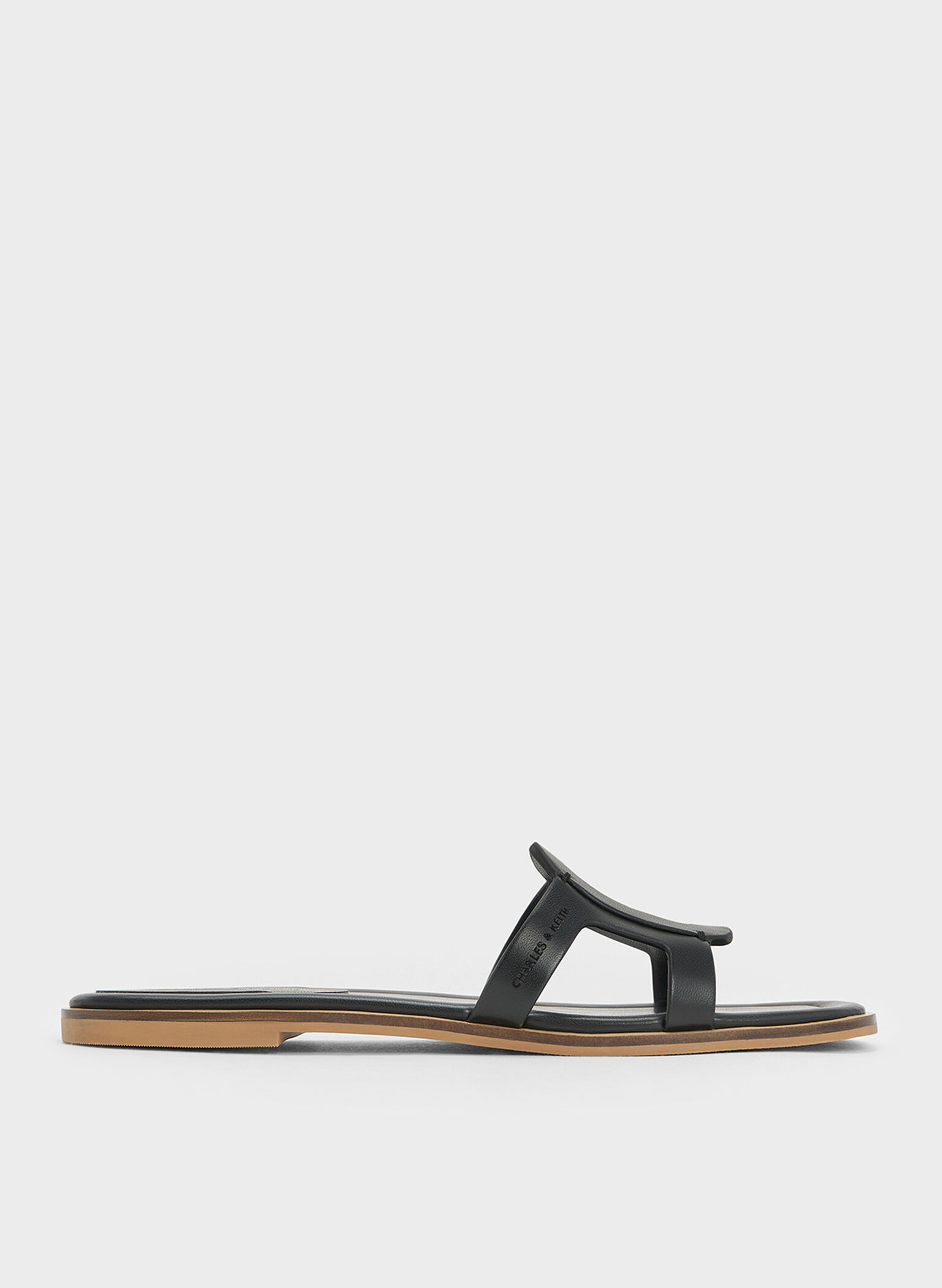 Easley Sandalias con abertura, Negro, hi-res