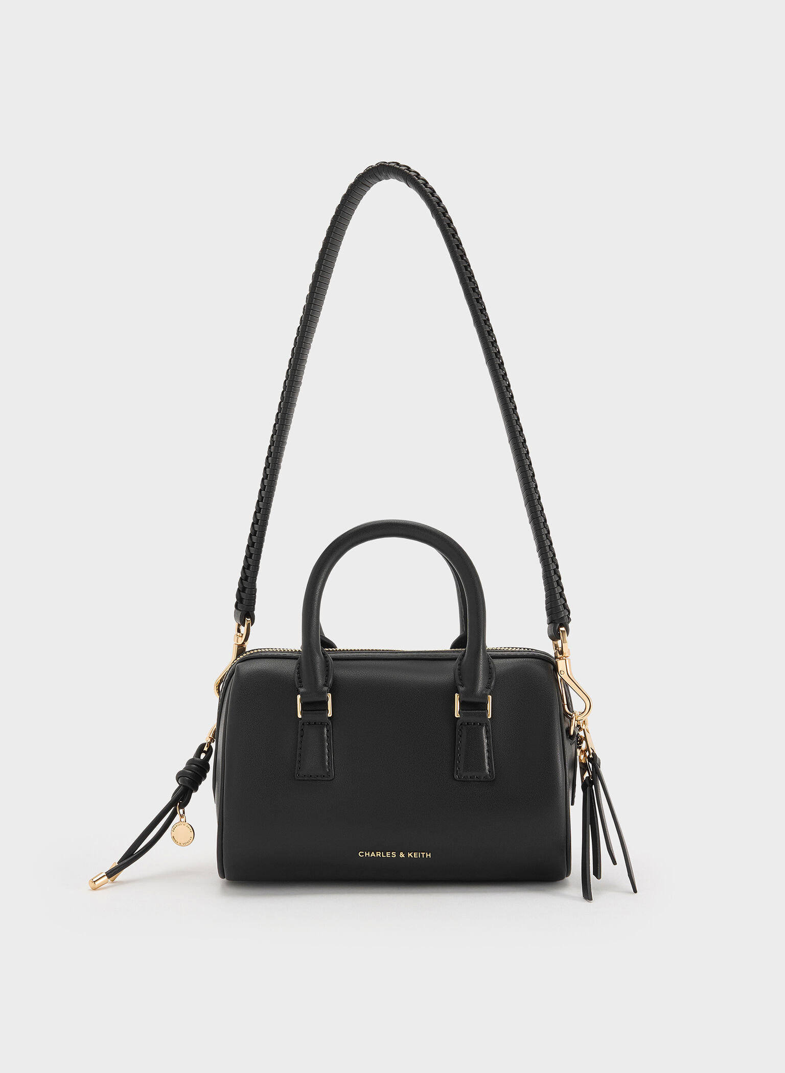 Bolso bowling Everleigh, Negro, hi-res