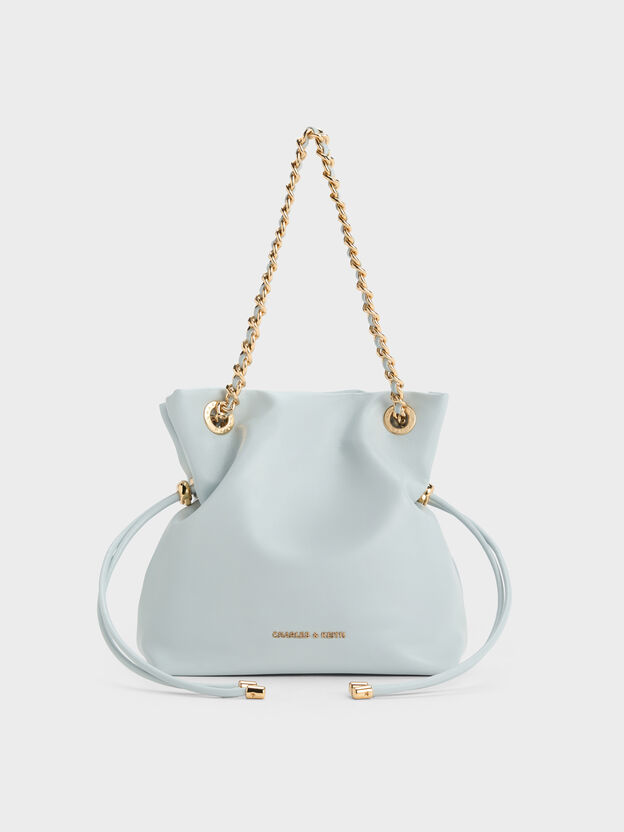 Arya Braided-Chain Crossbody Bag, Sea Salt Blue, hi-res