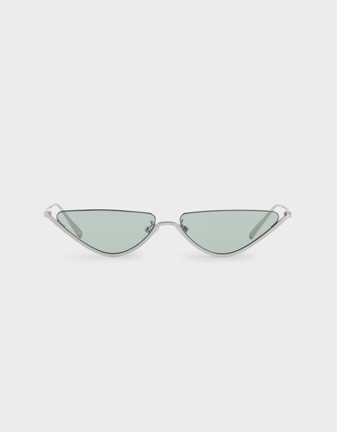 Metal cat eye sunglasses