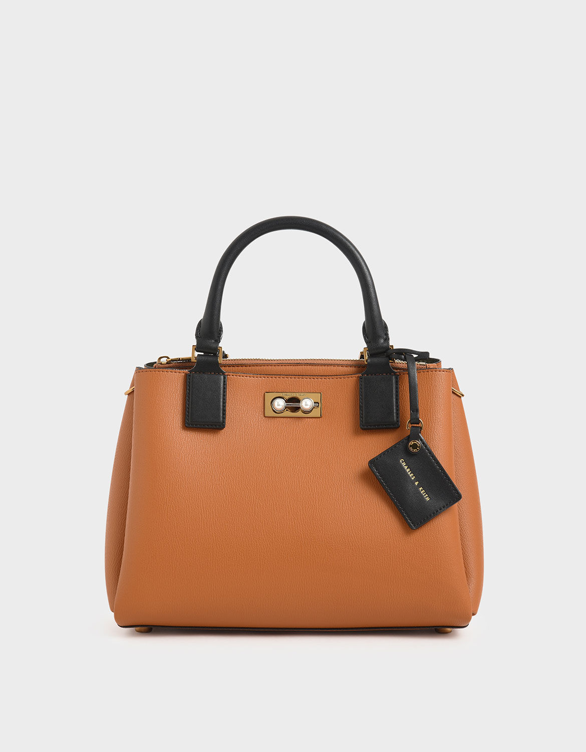 Charles and keith structured bag clearance