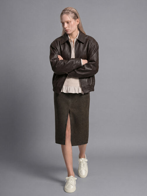 Satin Lace-Up Sneakers, White, hi-res