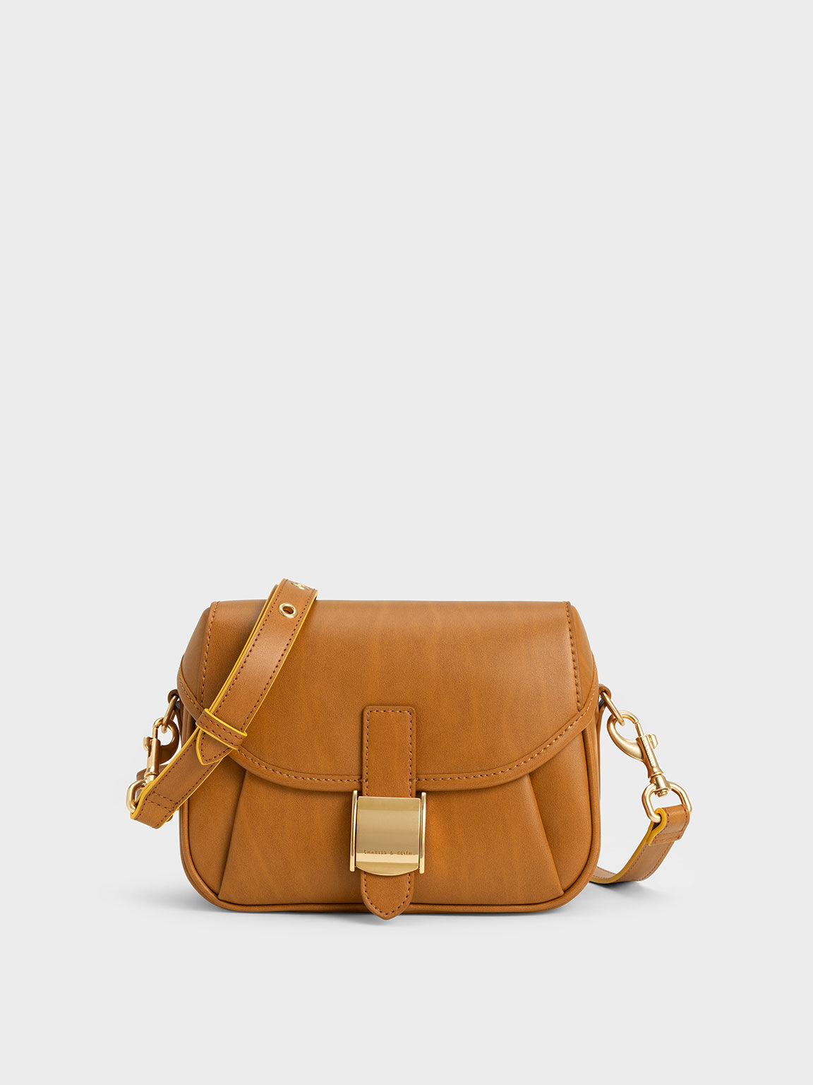 Altea Belted Crossbody Bag, Cognac, hi-res