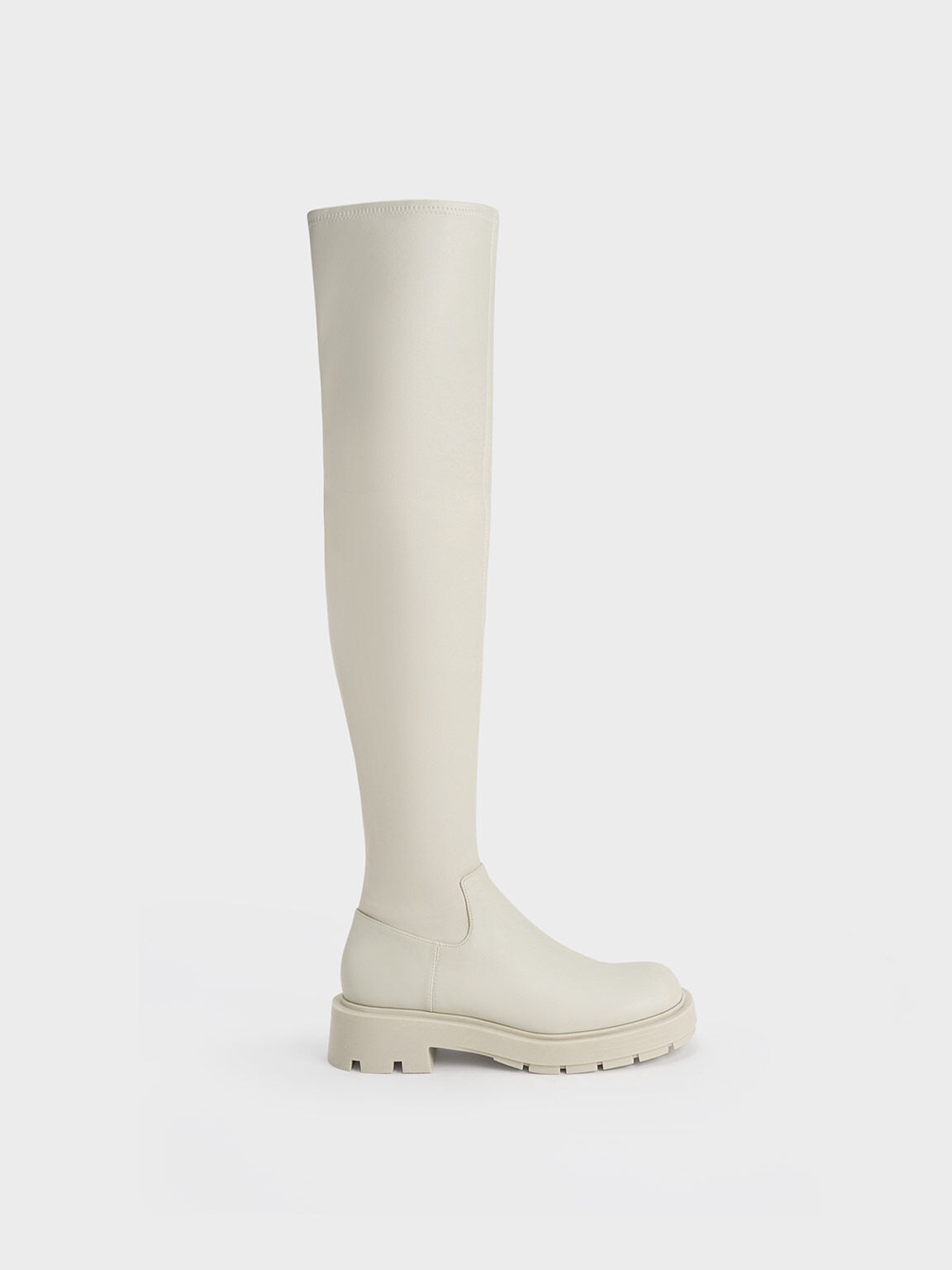Chalk Boots - CHARLES & KEITH US