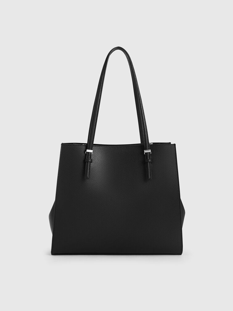 Sansa Tote Bag, Noir, hi-res