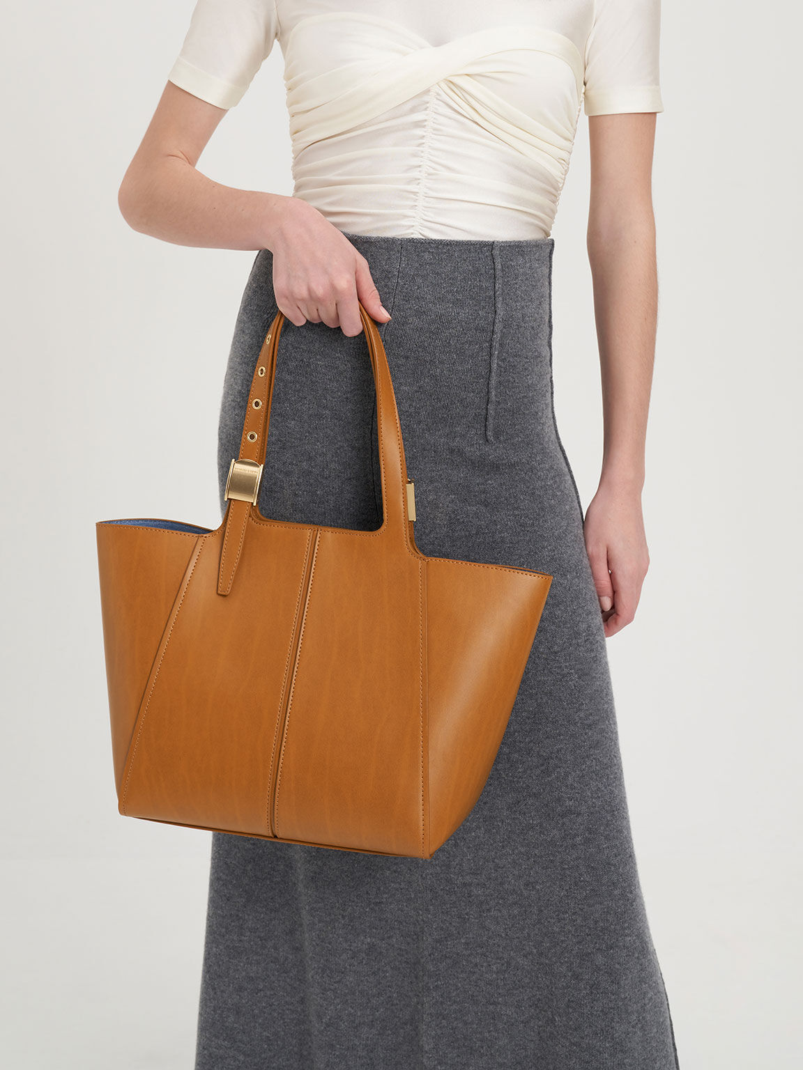 Altea Tote Bag, Cognac, hi-res